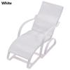 Children' Gift Garden Bench Toy Accessories Doll Beach Chair Foldable Deckchair Dollhouse Furniture