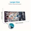 Ronald Mouse Pad, Large Gaming Desk Mat, Non-slip XXL Mousepad for Laptop & Tablet, Mini PC Playmat with Stitched Edges