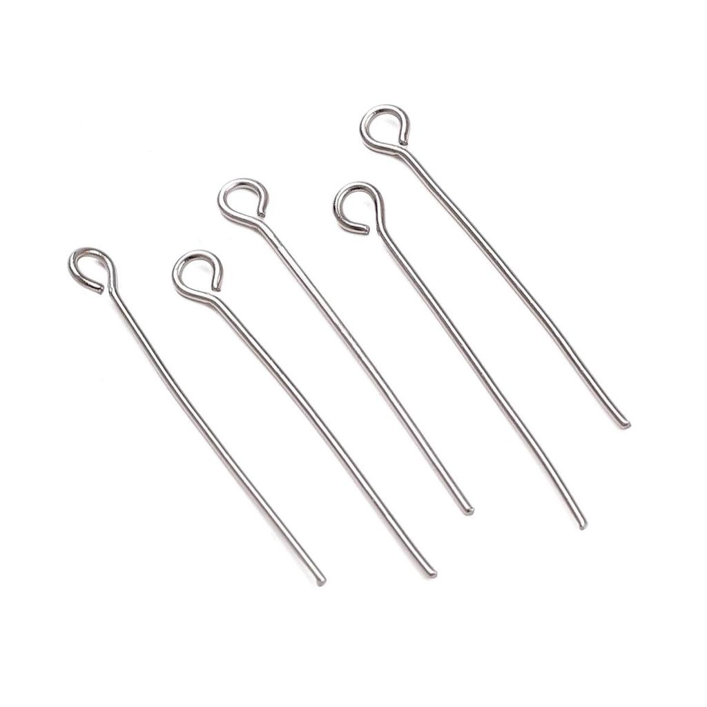 200 нержавеющих Т-образных булавок с крупными головками, нетускнеющие бусинные иглы для DIY-украшений.