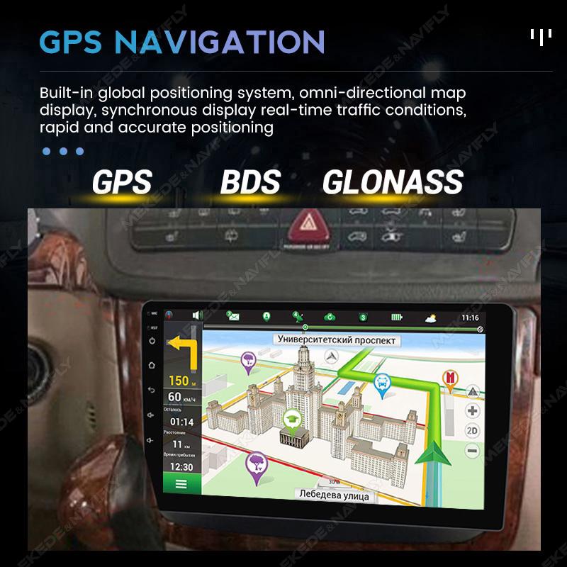 Navifly IPS Android Car Radio Stereo For Mercedes-Benz Vito 2011-2015 Multimedia Player GPS Navigation Carplay Audio NO 2Din Dvd