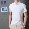 Мужская футболка-поло с коротким рукавом из ледяного шелка
