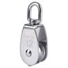 304 Stainless Steel Single Wheel Swivel Pulley Block Lifting Rope M32