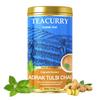 Чай с имбирем и тулси TEACURRY (100 грамм, 50 чашек) - Имбирный чай с тулси для пищеварения и иммунитета - 100% натуральные ингредиенты