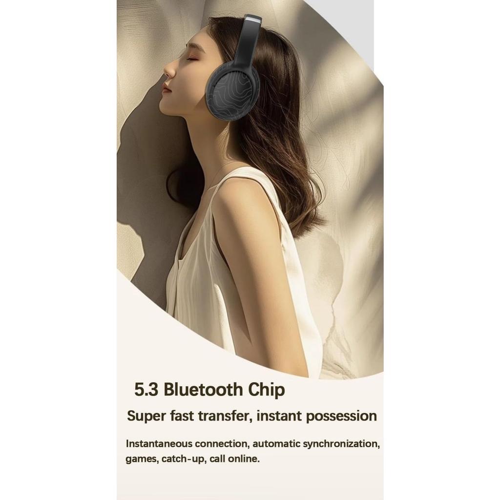 Беспроводные наушники Bluetooth 5.3, можно вставить три типа звуковых карт, музыкальные наушники, долговечные водонепроницаемые наушники