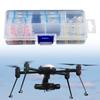 Set of 50pcs/100pcs Heat Shrink Butt Connectors Assortment Color Box Packed Low Temperature Soldering Wire Terminals