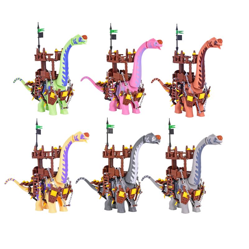 MOC Мир Юрского периода Титанозавр Сиденье Конструктор Динозавр Кирпичики Тираннозавр Индоминус I-Rex Собери Игрушку Для Детей