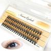 1Box Curled Eyelashes Dense Easy To Operate Fiber Beauty False Eye Lashes for Dressing Room