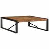 VidaXL Coffee Table Multicoloured 100x100x35 Cm Solid Reclaimed Wood, Side Table, Living Room Table, Accent Table, End Table 4016668