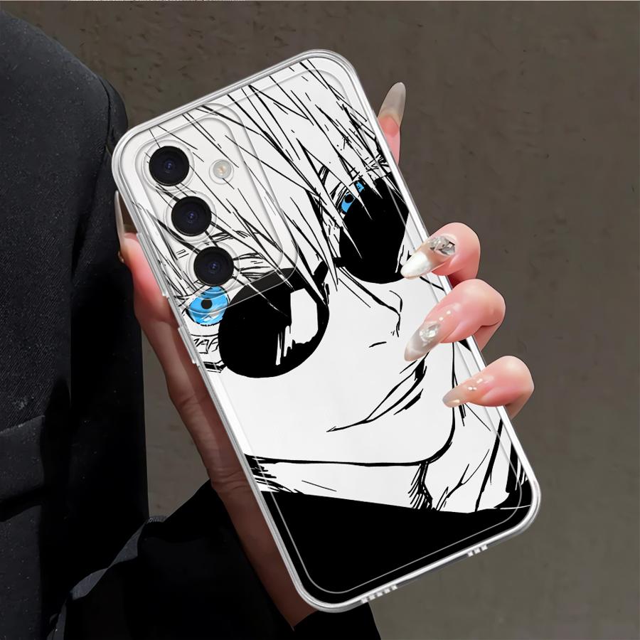 Чехол для телефона J-Jujutsus K-Kaisens Anime для Samsung Galaxy A57 A52 A54 A15 A34 A35 A25 A51 A55 A36 A37 A52 A17 A26 A24 A56