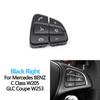 W205 W253 LHD RHD Car Multi-function Steering Wheel Switch Control Buttons Cover For Mercedes Benz C Class GLC Class