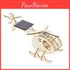 Educational Diy Solar-powered Helicopter Model For Kids 7-14 Years Old Customizable Wooden Material