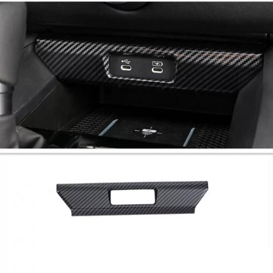 Панель-заглушка USB-розетки из углеродного волокна 1 шт. Для Honda Accord