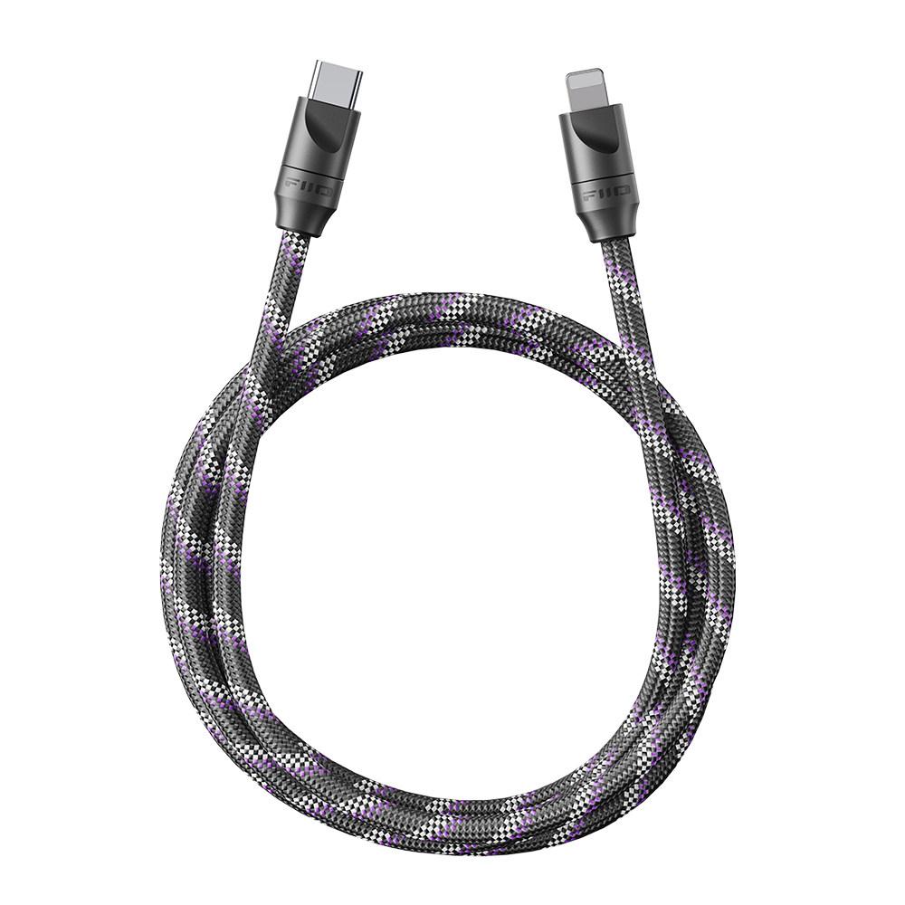 FiiO Trust Series Cable Type-C to Type-C/Lightning Cables, 3.5mm/RCA to RCA/Coaxial Audio 10cm To 150cm Woven Surface Cable