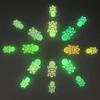 6/10Pcs Mini Luminous Turtle Home Decor Landscaping Resin Crafts Glowing Turtle Garden Fish Tank Miniatures Ornaments Decoration
