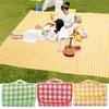 Outdoor Picnic Blanket Large Waterproof Non-Woven Fabric Picnic Mat Foldable Camping Beach Mat Portable