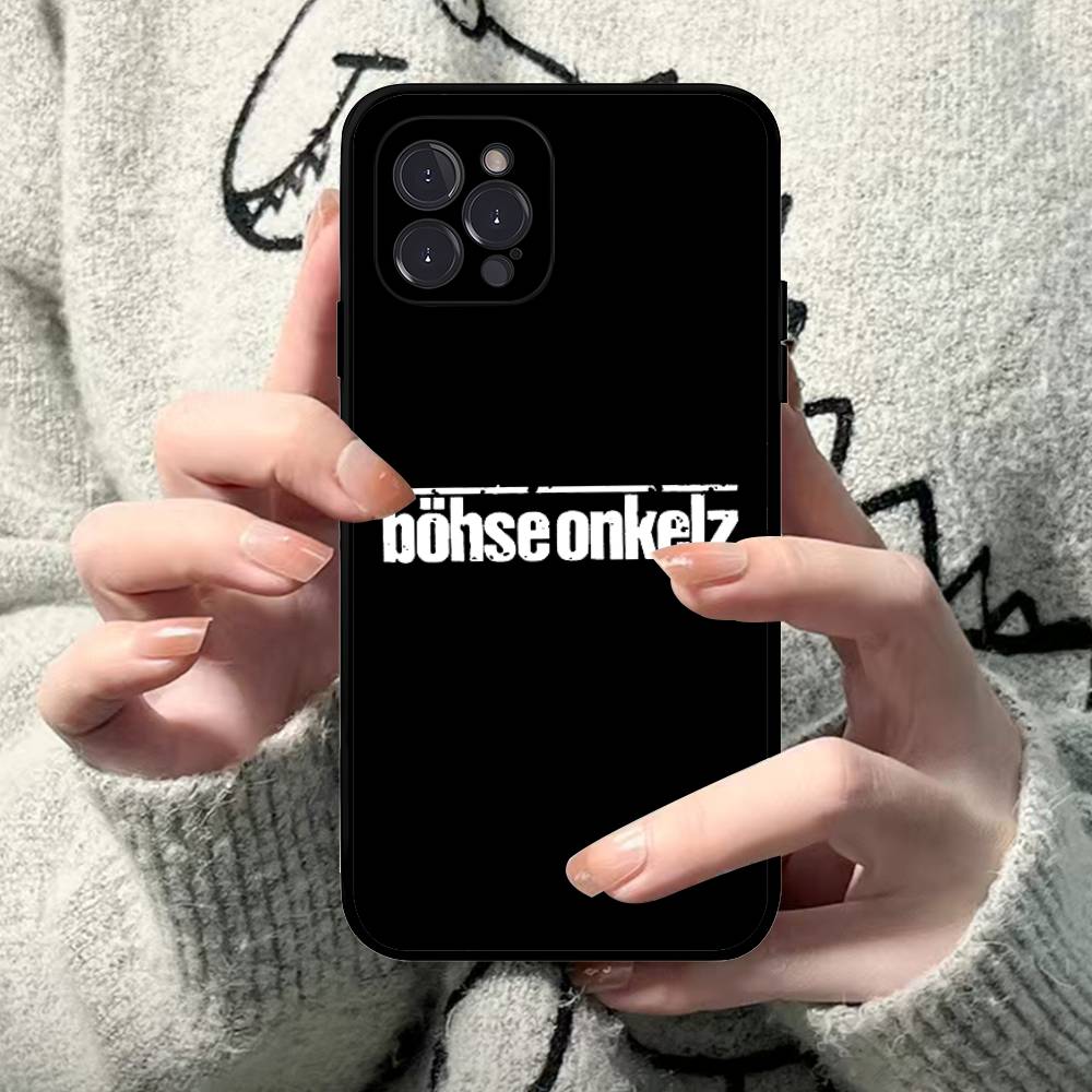 B-Bohse O-Onkelz Band Phone Case For IPhone 17 16 15 Plus X 14 11 12 13 Mini Pro Max Mobile Case