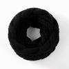 Thick Warm Fabric Neck Warmer Scarf Solid Color Winter Knitted Scarf  Winter Season