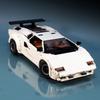 1251 шт. MOC Lamborghiningeds LC5000 Countach Quattrovalvole Строительные блоки Модель транспортного средства Классическая коллекция Кирпичики Автомобили Игрушки