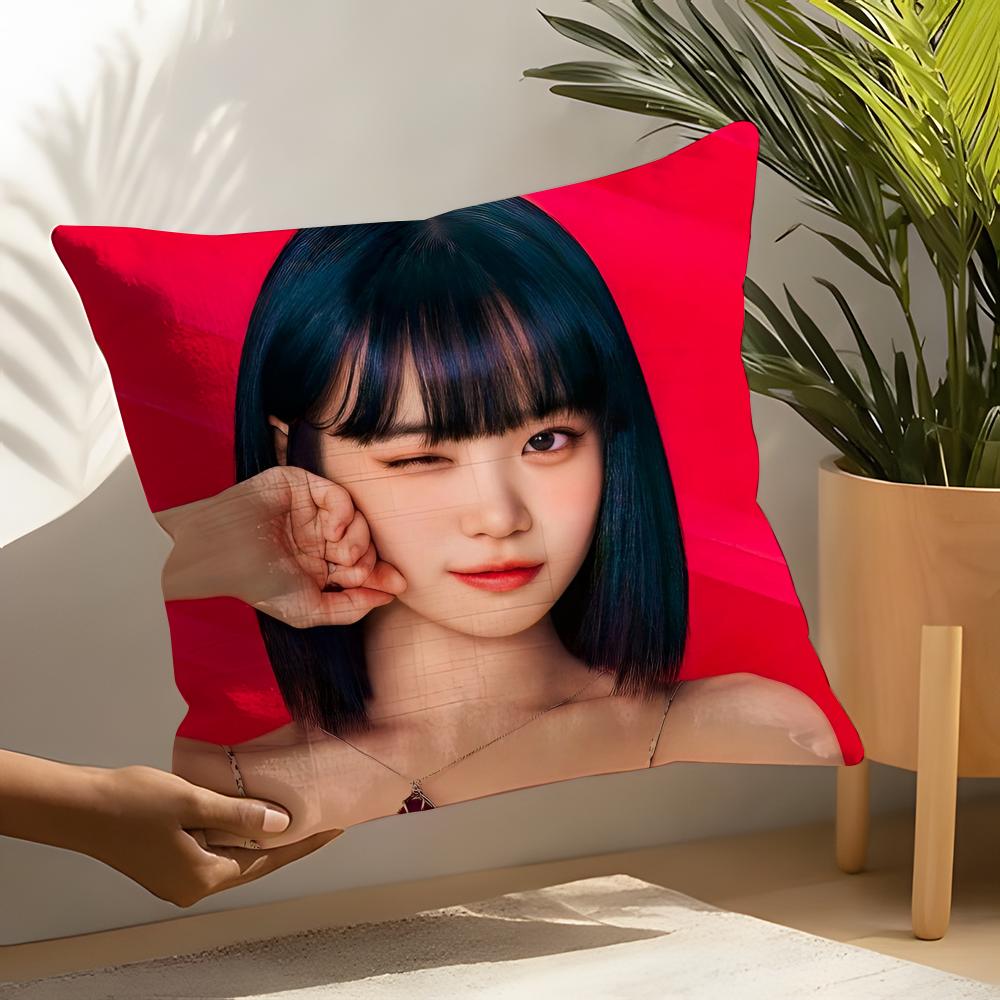 Kim Chae - Won Pillow Case Linen Cushion Covers For Decorative Sofa Home Pillows Case Car Chair Pillows Cases