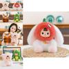 Strawberry Cat Plush Toy With Short Pile Soft Plush For Kids And Collectors