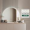 Художественная ванная комната зеркало для макияжа лампа настенная корейская эстетика зеркало для макияжа креативный дизайн дома аксессуары