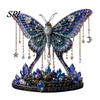 DIY Home Decor Craft Mythical Animal Bead Kit for Beginners, 3D Beaded Making with Crystal Pendant Beads Instructions, Unique Designs Glass