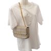 CELINE  111273EPZ.02TR Shoulder Bag Ivory Goat leather Women