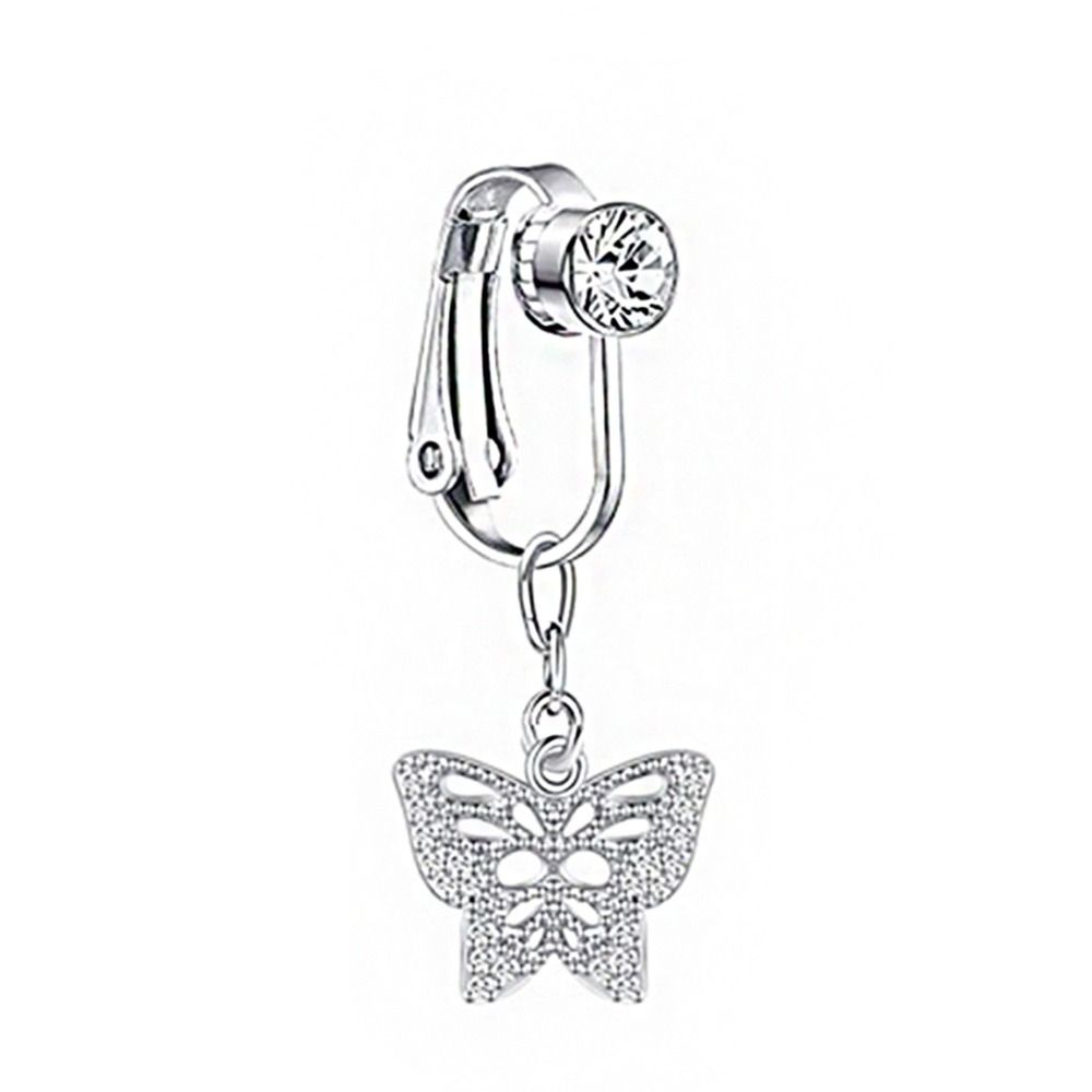 Umbilical Button Butterfly Body Jewelry Belly Button Ring Navel Ring Belly Piercing Jewelry