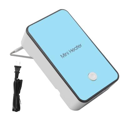 Мини-обогреватель Быстрый нагрев Низкий уровень шума Miniwatt Синий Портативный Настольный обогреватель с вращающимся кронштейном для