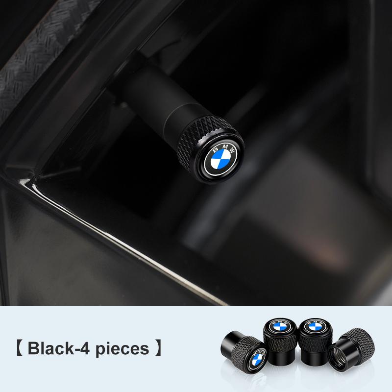 4Pc Car Styling Wheel Tire Valve Cap Aluminum Alloy Waterproof Cover For BMW M E36 E46 E91 F48 F25 F15 F10 F20 F01 X1X3X4X5X6 X7 GMWBX1