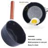 Non-Stick Sauce Pan Cooking Pot with Pour Spout Milk Saucepan 14cm Stick Proof Sauce Pan for Induction Cooker Gas Stove