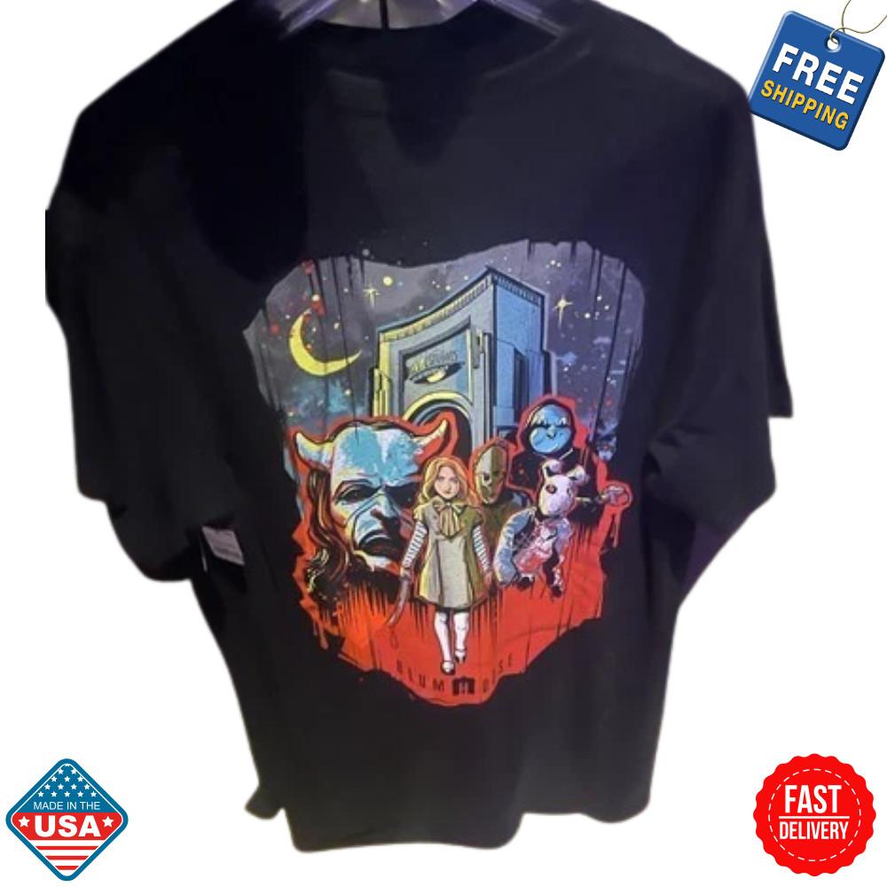 Universal Orlando Halloween Horror Nights HHN 2025 Blumhouse TShirt Inspired NEW Unisex T-Shirt