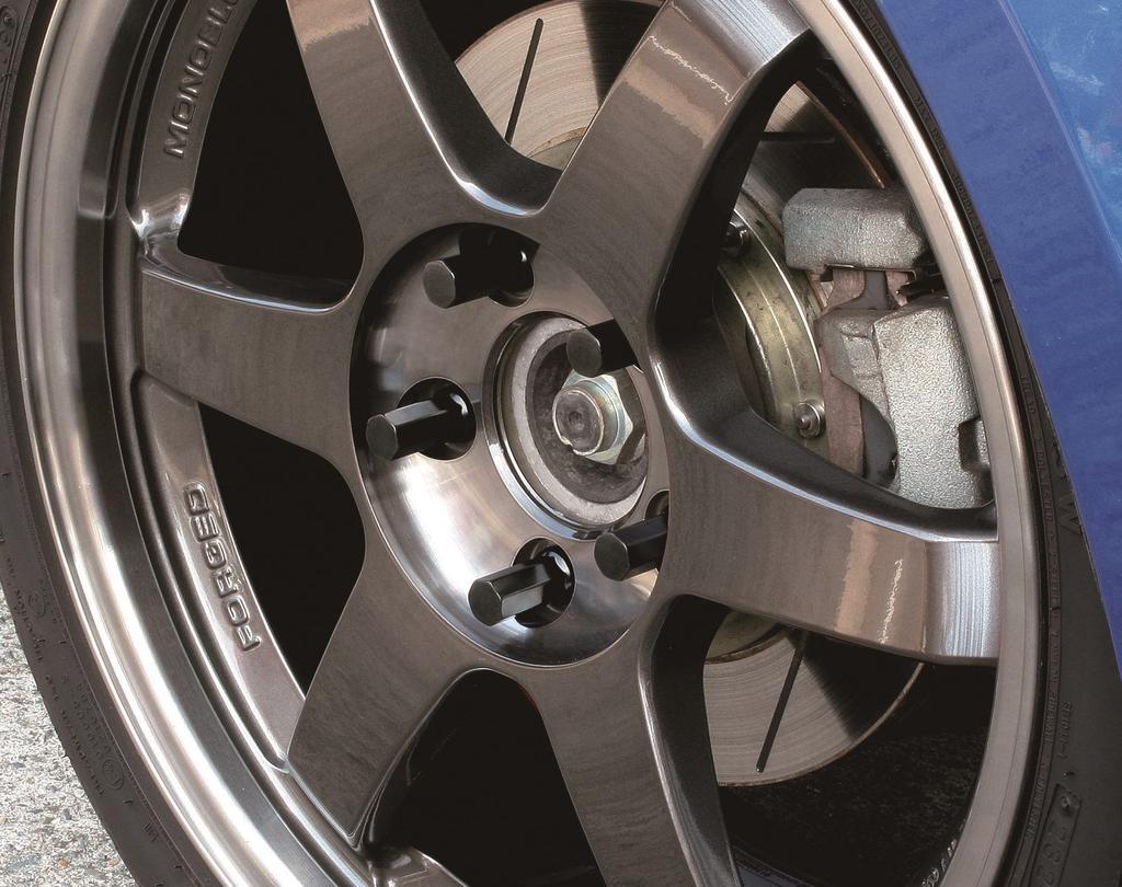 KYO-EI (Kyoei Sangyo) Колесная гайка Extreme HEPTAGON NUT [M12 x P1.5] Тип пакета [черный] Общая длина 50 мм HPF1B5