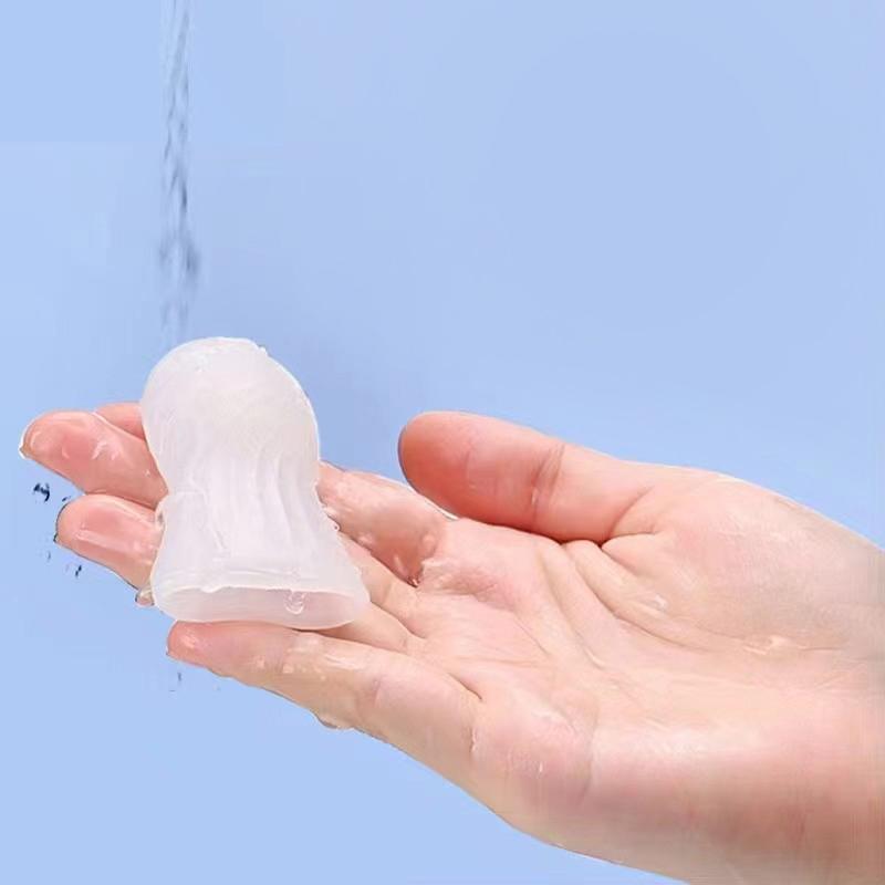 Mini Penis Sleeve Glans Massage Enlargement Male Masturbation Tool Pocket Pussy Adult Sex Toy for Men
