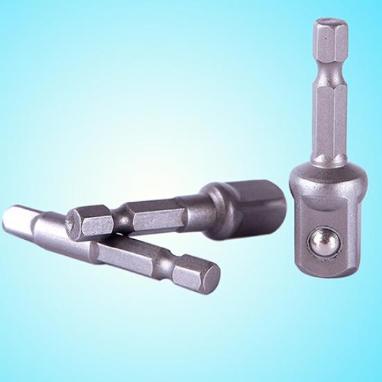 Набор адаптеров для торцевых головок, 3 шт., шестигранный хвостовик до 1/4