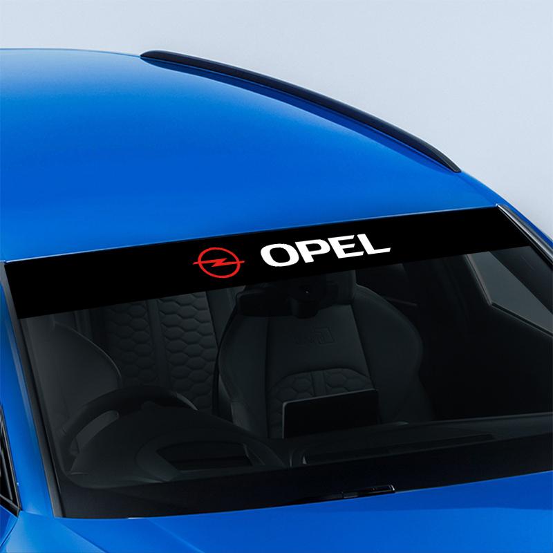 Наклейки на лобовое стекло автомобиля Передняя и задняя декоративная эмблема Для Opel Insignia Astra Antara Meriva Zafira H G Corsa