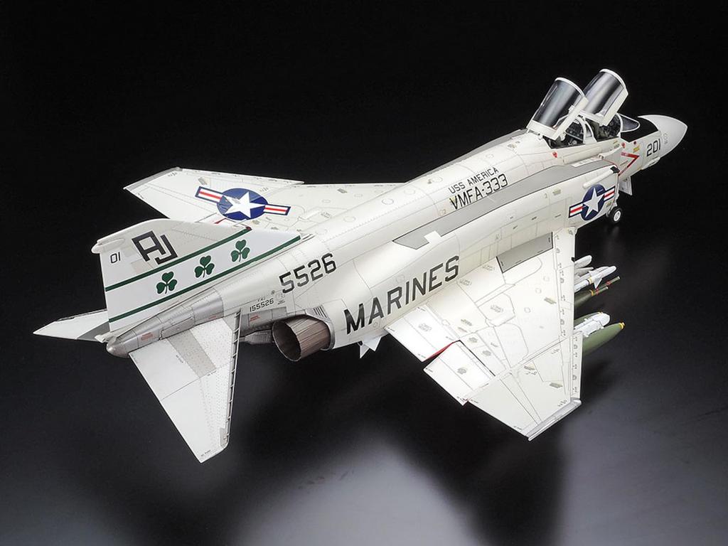 Tamiya Aircraft Series US Navy McDonnell Douglas Phantom II Marine Пластиковая модель 60308 1/32 № 08 F-4J