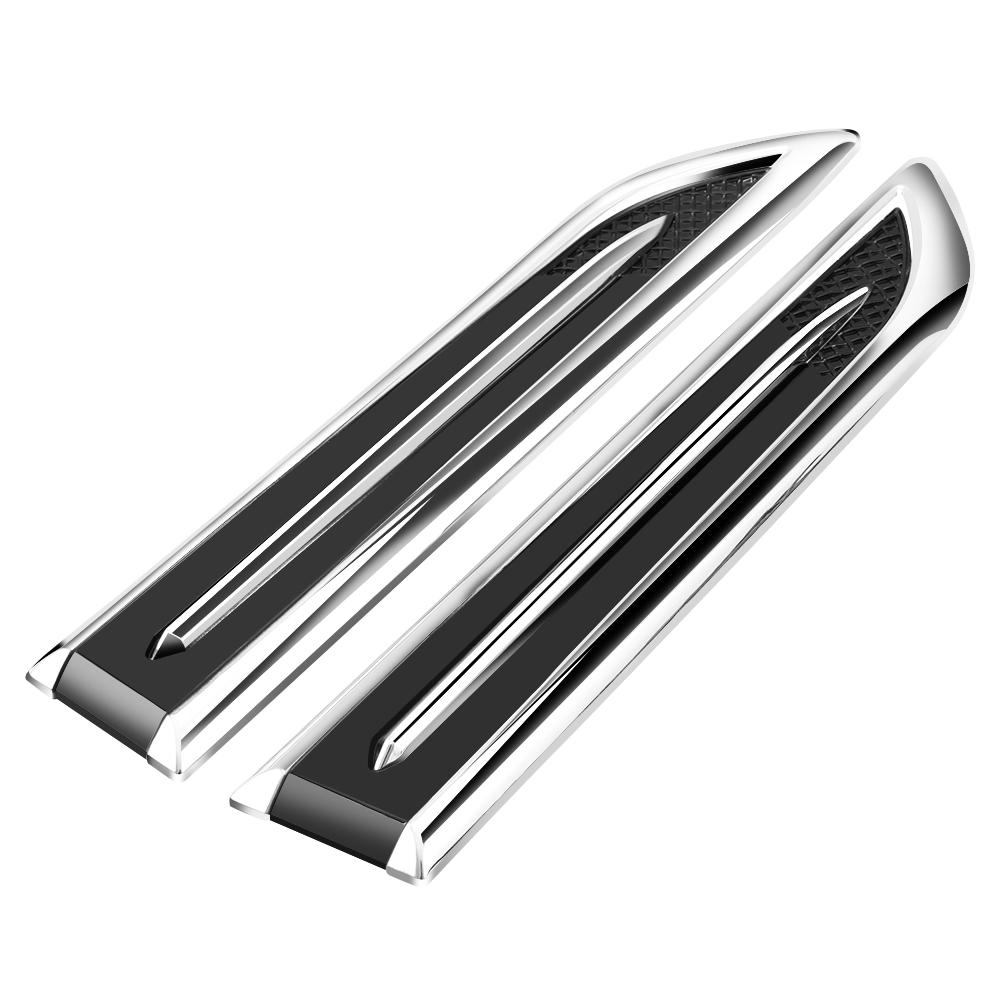 2 Pcs/Set Car Styling Side Lights Decoration Sticker for Volkswagen VW Golf 4 6 7 GTI Tiguan Passat CC Jetta Polo Lavida