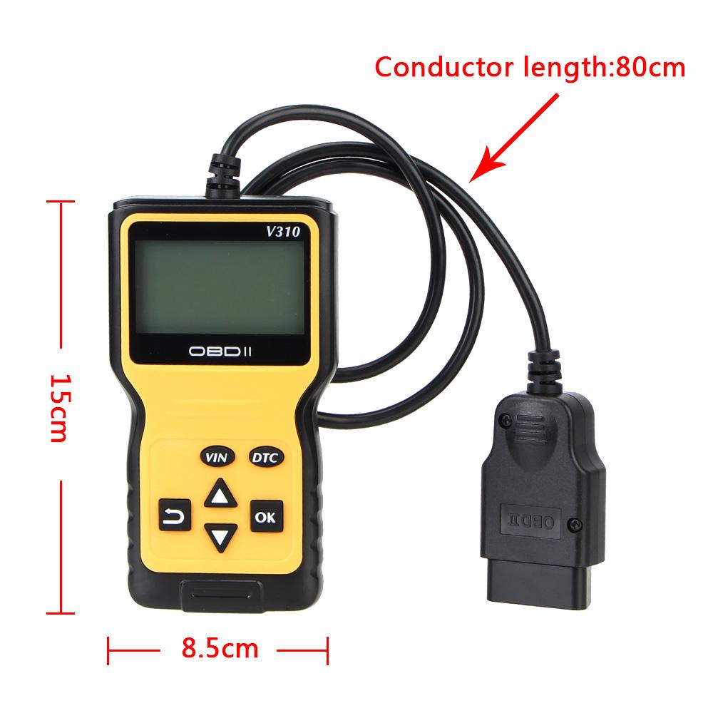 OBD2 Scanner V310 Code Reader Auto Accessories Read/Clear Fault Scan Tool ELM 327 Car Auto Diagnostic Tool