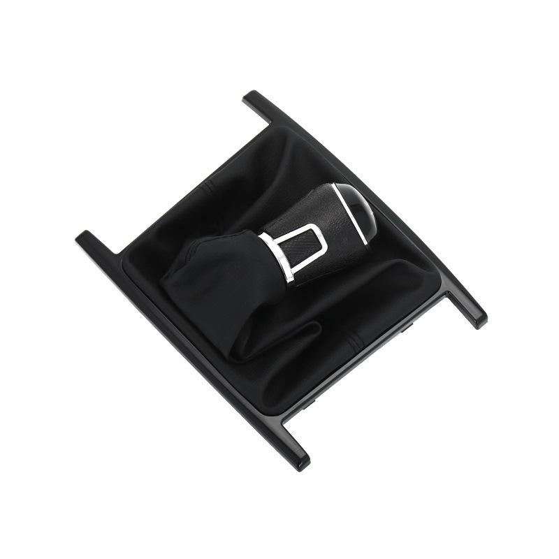 Новая черная ручка переключения передач для автомобиля MT 5/6 скоростей с чехлом из искусственной кожи для Volkswagen VW Amarok 2010-2024 Автомобильные аксессуары