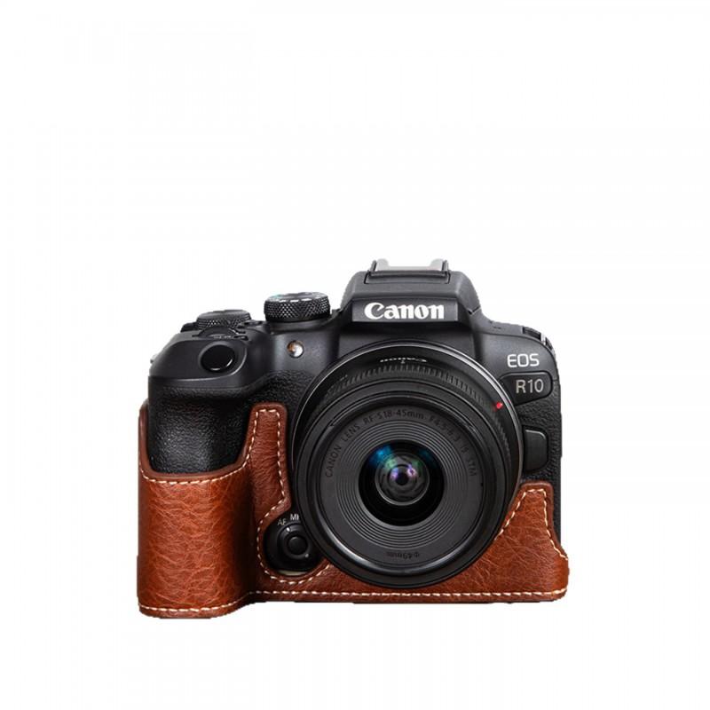 Canon EOS R10 R50 VR R8 RP 200D R6 Mark III R5 II Camera Case Shoulder Bag With Adjustable Strap Lens Cap