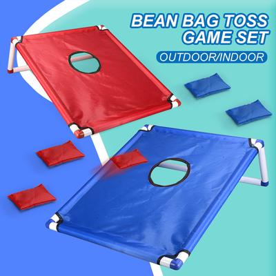 Игровой набор с мешками для метания Bean Bags Toss Game Set Детские игрушки Портативный набор Cornhole с 1 доской для игры Cornhole и 6 мешками для метания во двор Для детского подарка