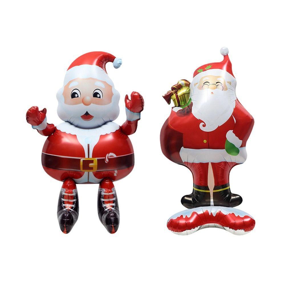 Алюминиевая пленка большой надувной воздушный шар реквизит для вечеринки Санта-Клаус воздушные шары Хэллоуин