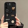 Применимо к чехлу для мобильного телефона vivos17s18s19s20 трехмерная кукла iQOOZ10Turbo/y300 силиконовый y52s