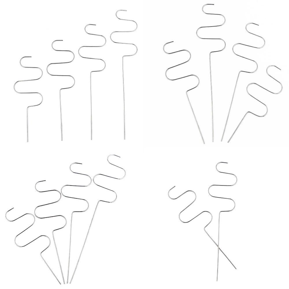 Stainless Steel Indoor Plant Support Frame with Leaf Protector