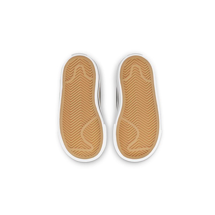Nike Детские кроссовки Court Legacy TD White Desert Ochre Gum-Light-Brown Black DA5382-102