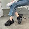 Retro Style Thick Soled Dad's Shoes for Women's Autumn 2024 New Slim and Breathable Casual Sports Shoes Platform Sneakers Traf