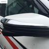 Car Side Rearview Mirror Cap Strip Protector Decoration Cover Trim Fit For Honda Civic 2016 2017 ABS Chrome Accessories Exterior