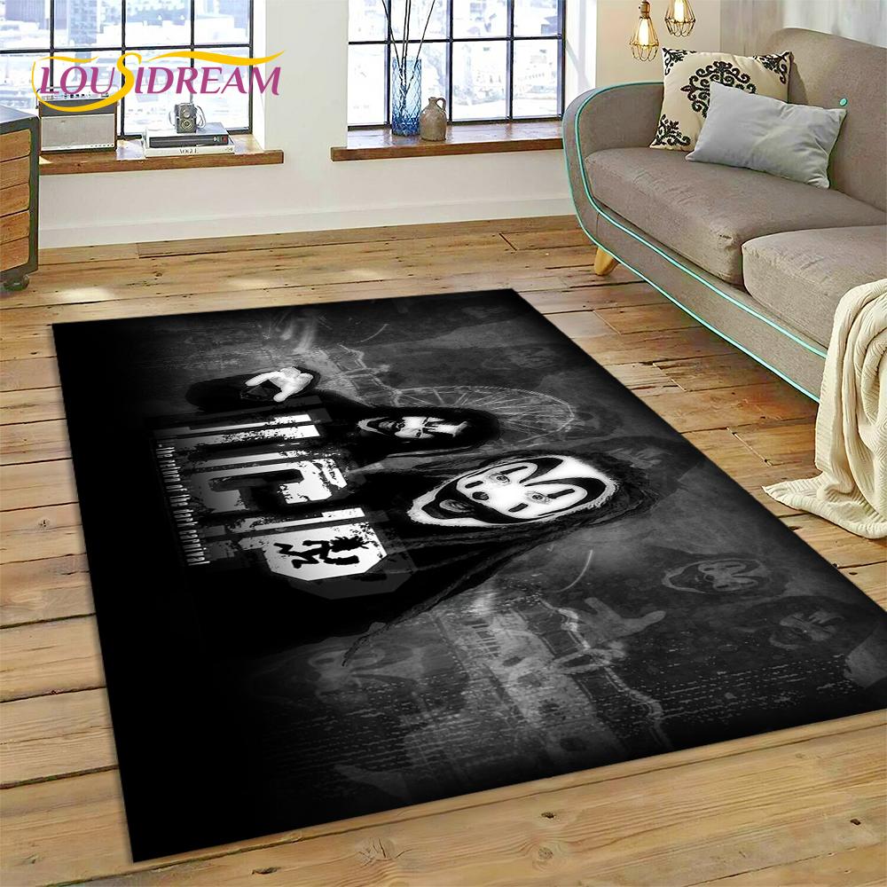 Insane Clown Posse Icp Джагло Рэп Метал Ковер Коврик для Спальни Гостиной Дома Декорация для Дивана, Детский Большой Декор Напольный Коврик