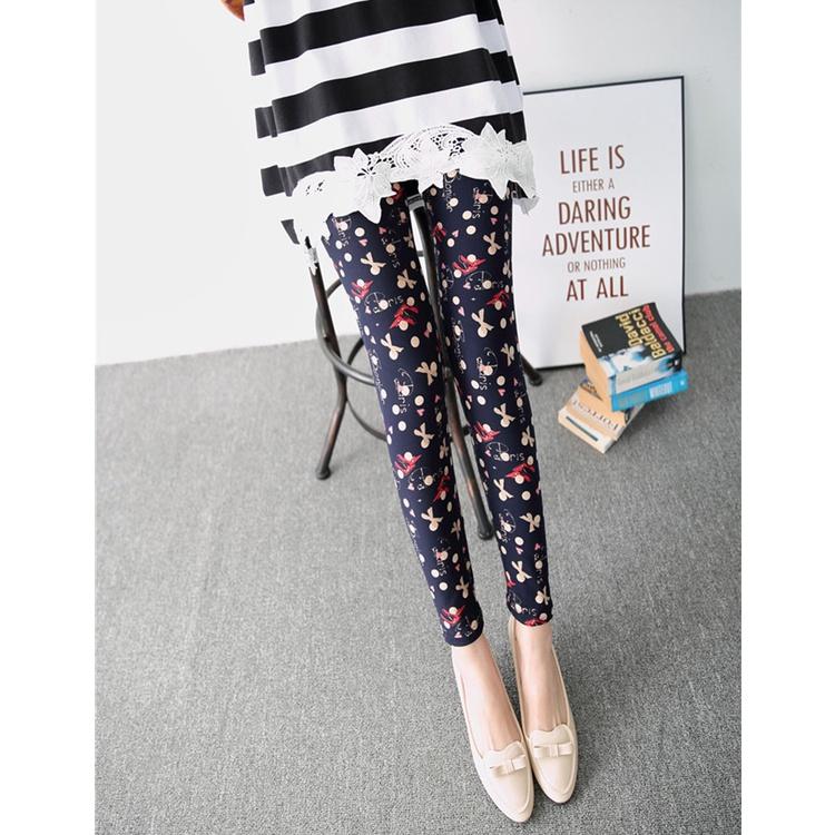 Женские эластичные леггинсы с принтом когтей, узкие брюки до щиколотки, один размер